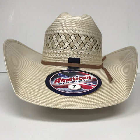 American Hat 2 Tone Straw Hat