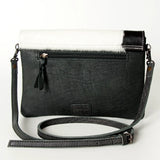 American Darling Black and White Snap Clutch