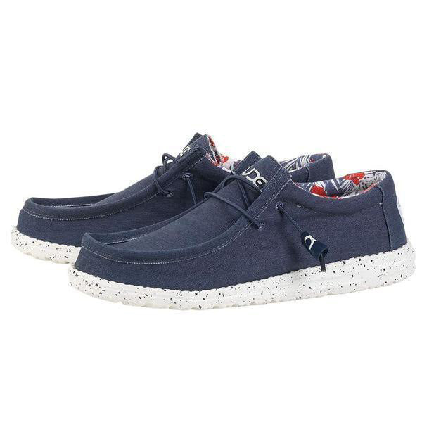 Hey Dude Wally Blue Stretch - Main Image