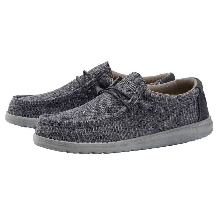 Hey Dude Wally Carbon Woven Casual Shoe – Western Edge, Ltd.