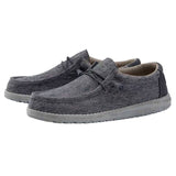 Hey Dude Wally Carbon Woven Casual Shoe