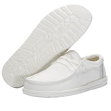 Hey Dude Wally Linen Natural White