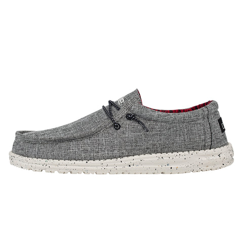 Hey Dude Wally Eco Linen Black