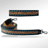 American Darling Black & Tan Purse Strap