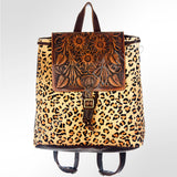 American Darling Cheetah Tooled Backpack
