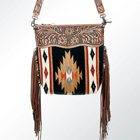 American Darling Black & Gold Aztec Bag