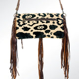 American Darling Jaguar Print w/ Leather Fringe