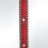 American Darling Red w/ White Diamond Purse Strap