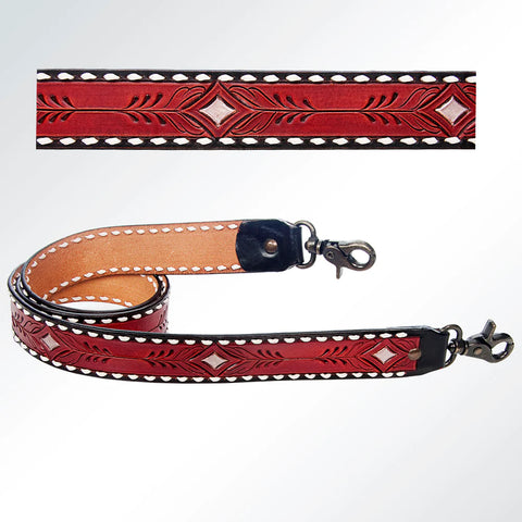 American Darling Red w/ White Diamond Purse Strap