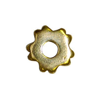 Brass 5 Point Grooved Rowel