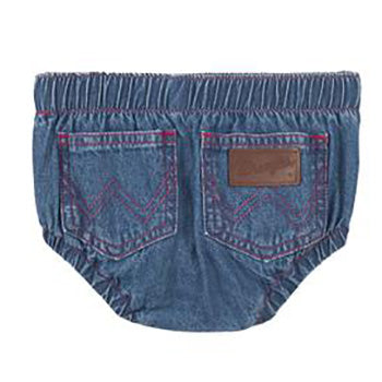 Wrangler Pink Stitched Diaper Cover