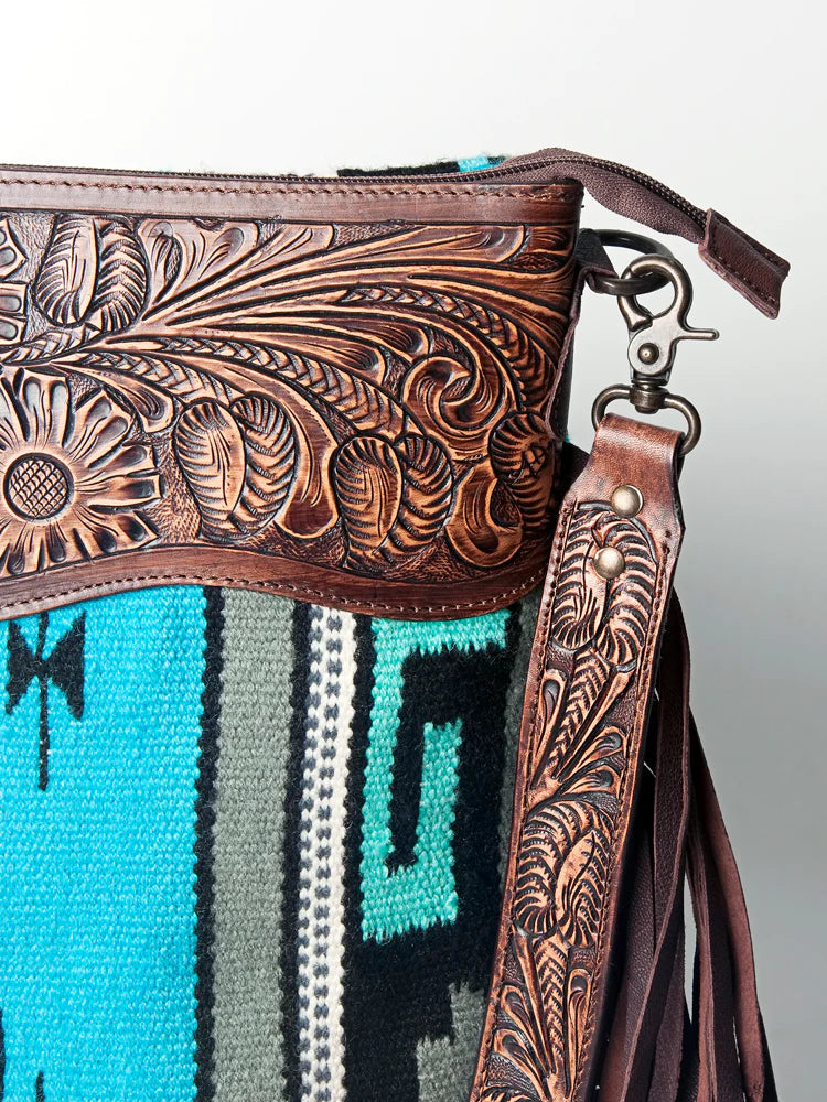 Wrangler Aztec Tote – Cowbabes Designs
