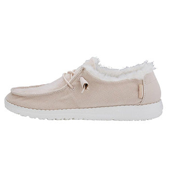 Fluffy hey dude shoes deals