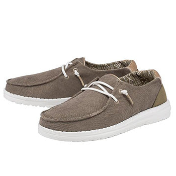 Hey Dude Women's Wendy Corduroy Chestnut