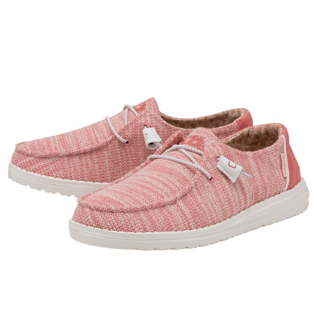 Hey Dude Wendy Stretch Coral Pearl