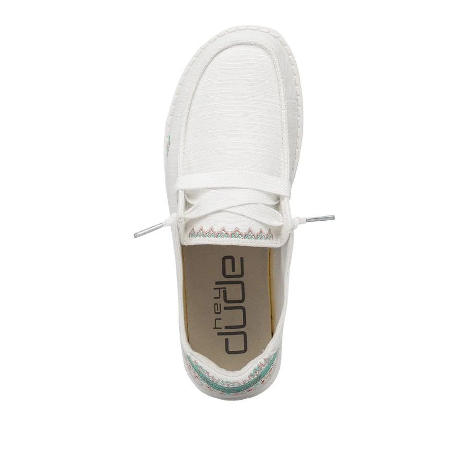 lily white shoes Hey Dude Wendy Flora Lily White