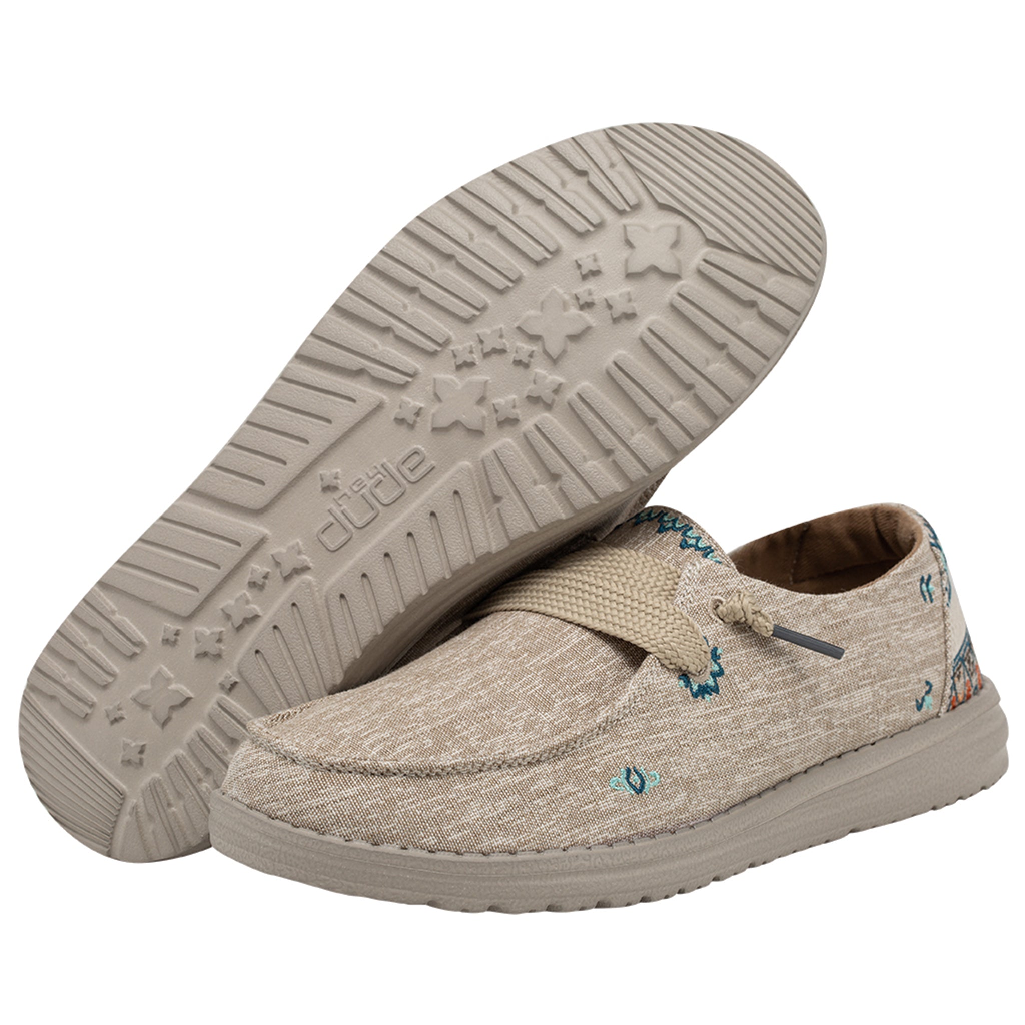wendy flora-lily white Hey Dude Wendy Flora Sunflower Beige