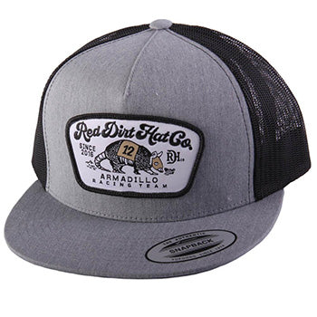 Red Dirt Designs Heather and Black Dos Dillo Cap
