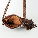 American Darling Hide Tooled Purse