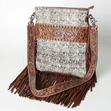 American Darling Hide Tooled Purse