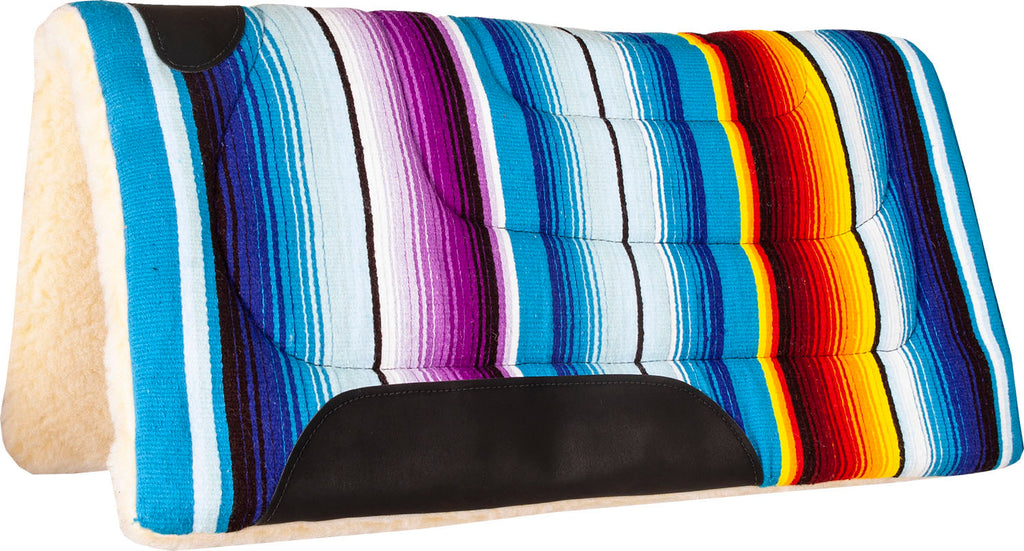 Serape Navajo Pad with Fleece Bottom