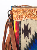American Darling Conceal Carry Tan Aztec Clutch