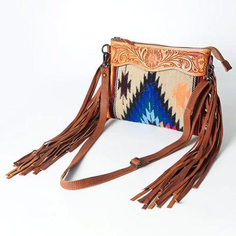 American Darling Conceal Carry Tan Aztec Clutch