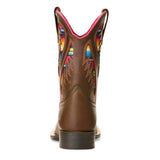 Ariat Kid's Brown Serape Quickdraw VentTEK Square Toe Boot 