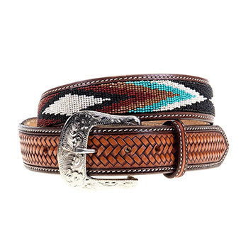 Ranger Men's Beaded Southwestern Belt