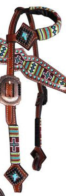 Shiloh Navajo Beaded Headstall