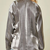 Andree Women's Charcoal Aztec Tone Top