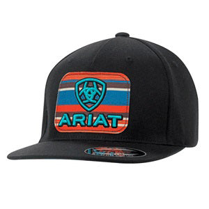 Ariat Black Serape Patch Cap
