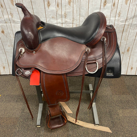 Circle Y 16-Inch-Wide Omaha Flex Trail Saddle