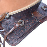 Double T Youth Hard Seat Roping Saddle