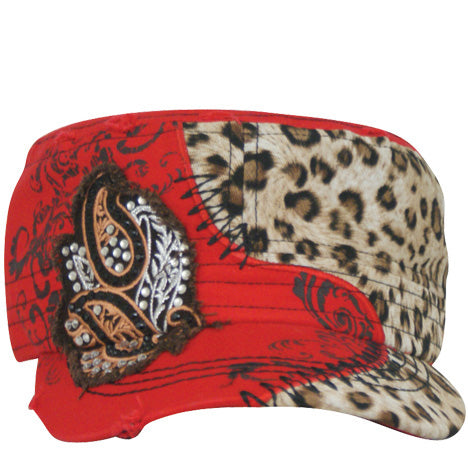 Way West Leopard and Crystal Cap