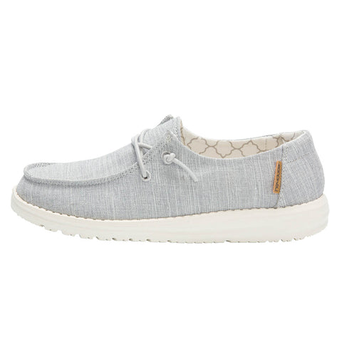 Toddler Hey Dude Wendy Linen Grey Shoe