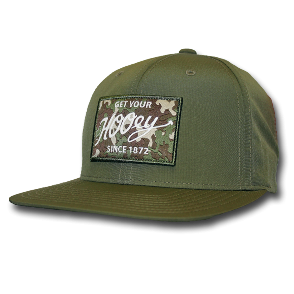 Hooey Rip Cord Army Green Cap