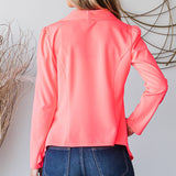 Heimish Women's Solid Open Blazer