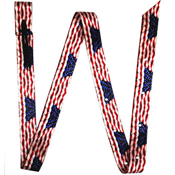 Showman USA Flag Nylon Tie Strap