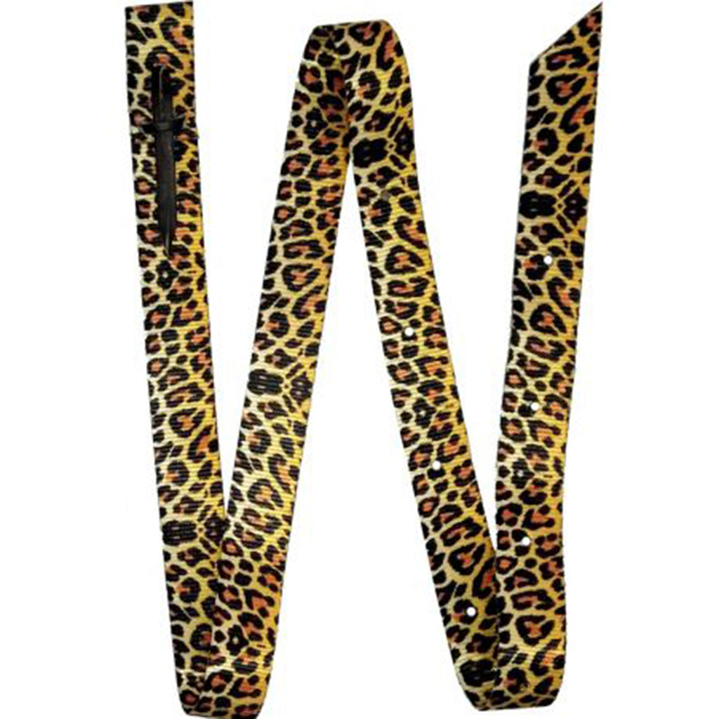 Showman Cheetah Nylon Tie Strap