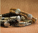 Horse Hair Concho Bracelet