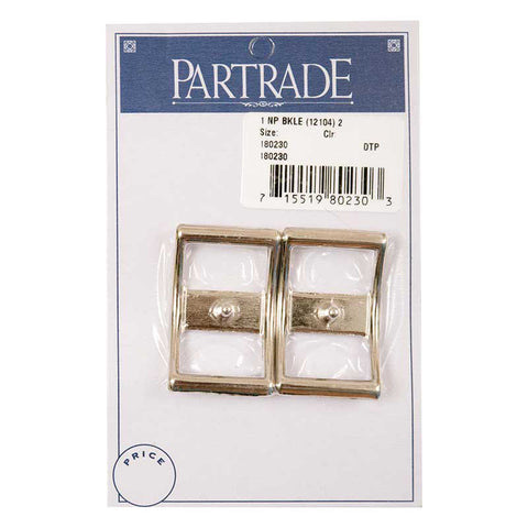 Partrade 1 Inch Nickle Plated Buckle