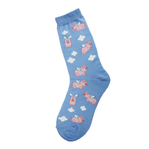Foot Traffic Women's When Pigs Fly Socks