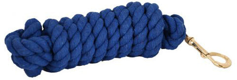 Cotton Lead/Bolt Snap - Blue