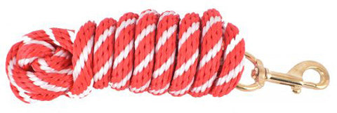 Red/White 8' Lead Rope