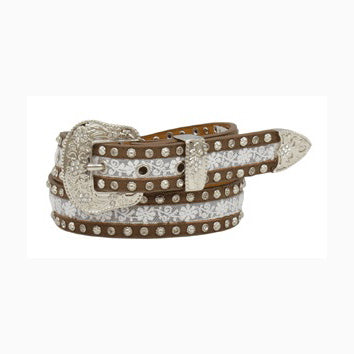 Western Rhinestone Belt Buckle