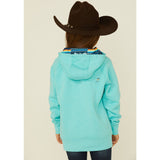 Hooey Youth "Carico" Teal Hoodie