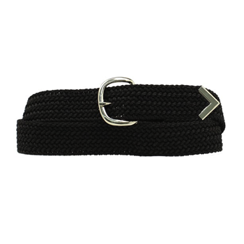 Nocona Black Web Belt