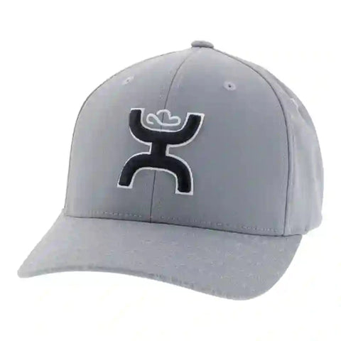 Hooey YOUTH Grey & Black Hooey Up Cap
