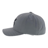 Hooey Grey Hands-Up Logo Cap